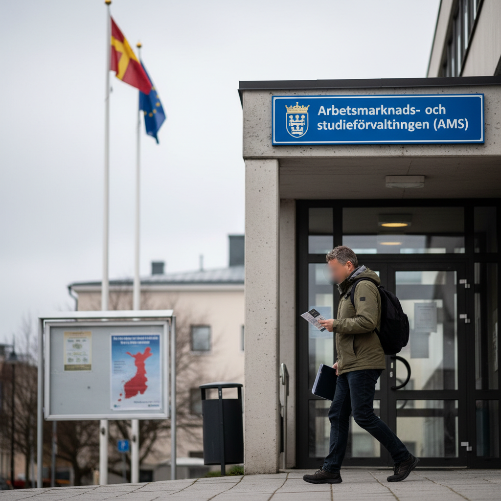 Ahvenanmaalla asuvien työttömyystuet haetaan maakunnan omalta viranomaiselta