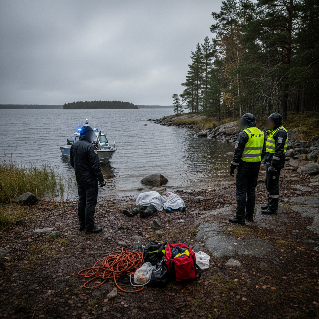 Aikuinen ja lapsi löytyivät hukkuneina Raaseporissa