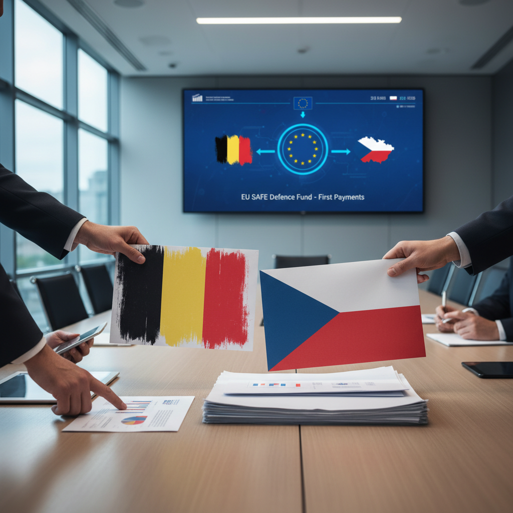 Belgia ja Tšekki saivat ensimmäiset maksut EU:n uudesta puolustusrahastosta