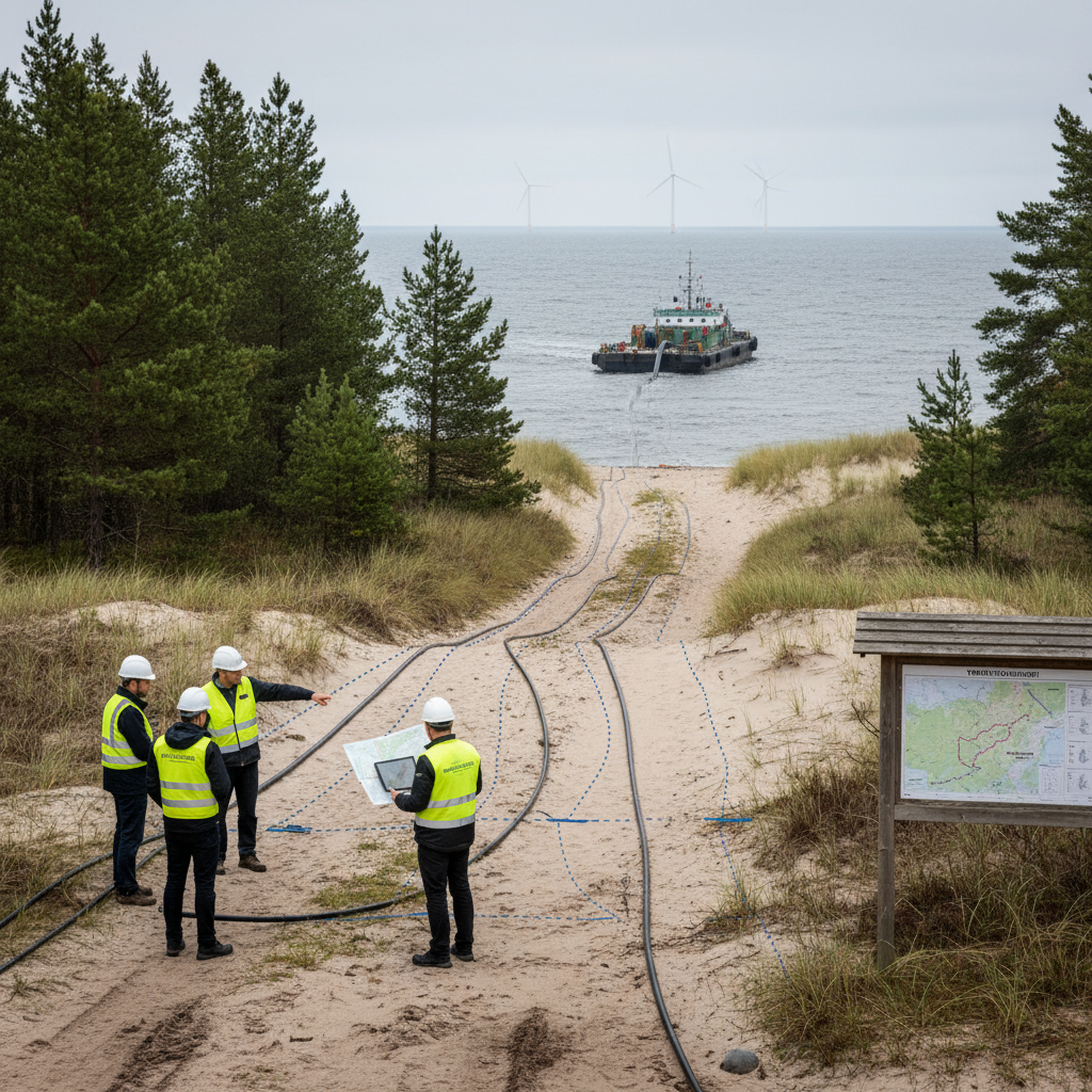 Ebba-merituulivoimahankkeen sähkönsiirron ympäristöarviointi alkoi