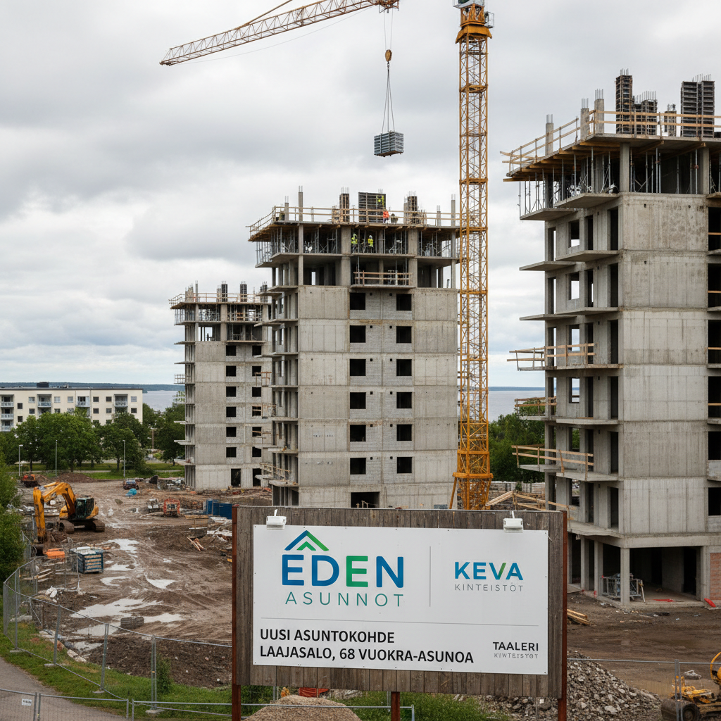 Eden Asunnot sijoittaa 68 vuokra-asunnon kohteeseen Laajasalossa