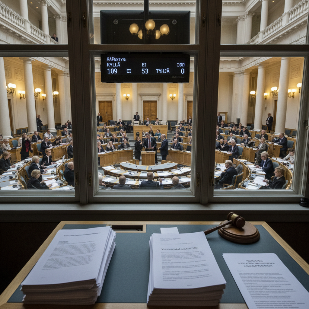 Eduskunta hyväksyi muutoksia vuosilomalakiin ja lakkautti työelämän viranomaisia