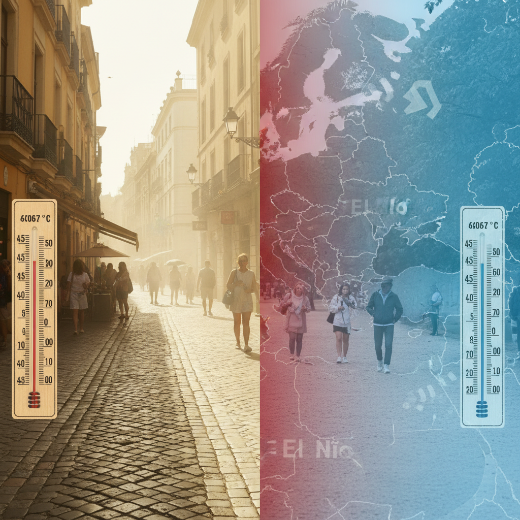 El Niño saattoi vaikuttaa Länsi-Euroopan poikkeukselliseen hellekesään