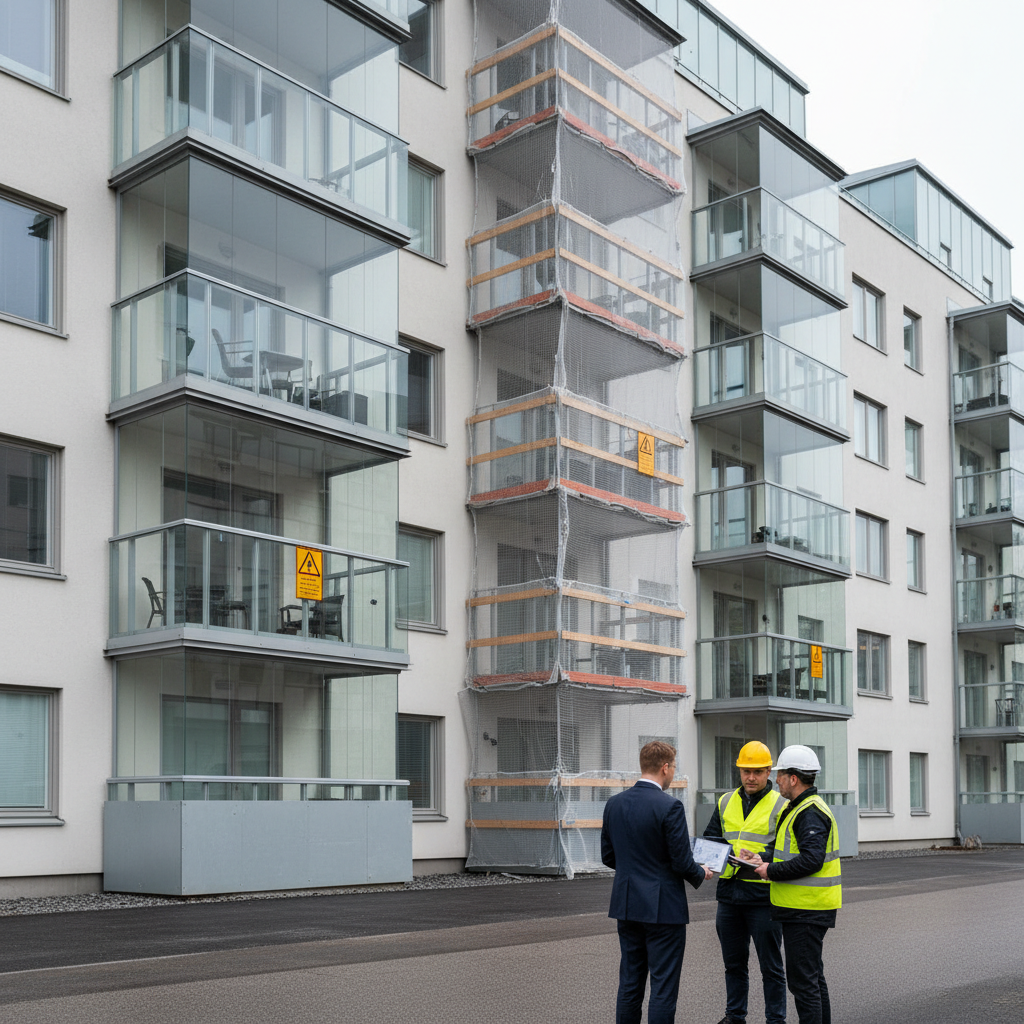 Espoo hakee valituslupaa parvekekaiteiden korjausasiassa