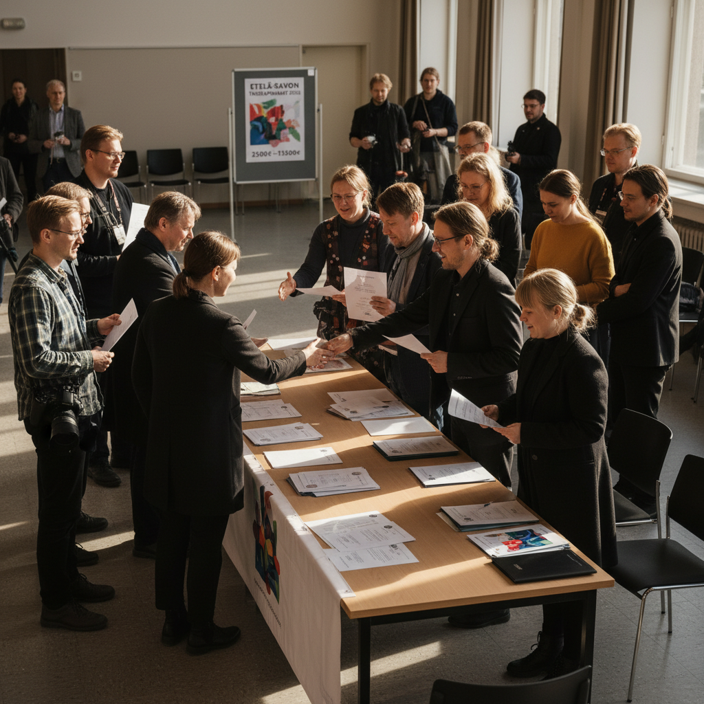 Etelä-Savon vuoden 2026 taideapurahat on jaettu