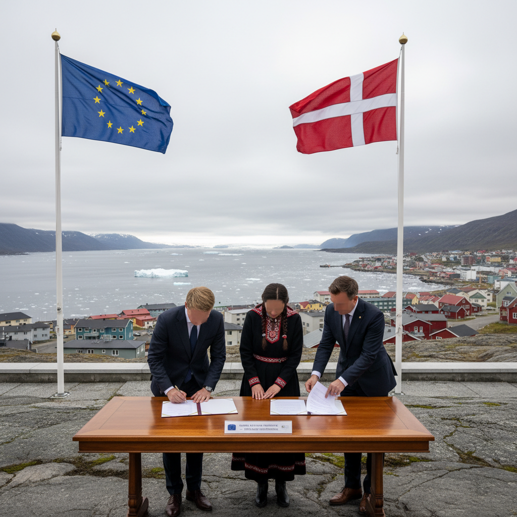 EU investoi 200 miljoonaa euroa Grönlantiin ja vahvistaa kumppanuuttaan