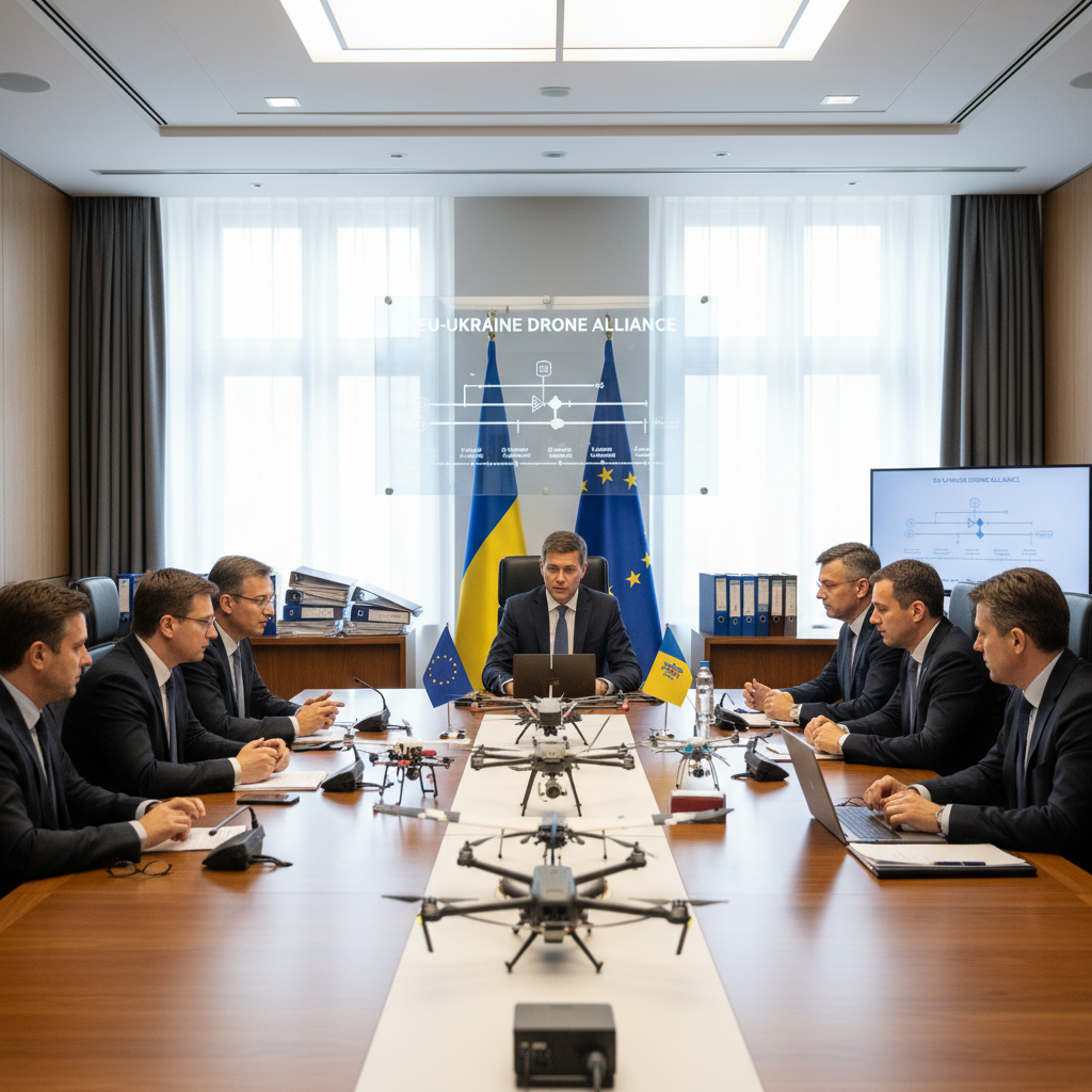 EU ja Ukraina tiivistävät yhteistyötä lennokkien kehittämisessä