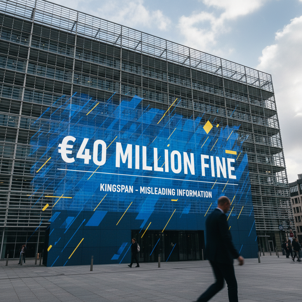 EU määräsi Kingspanille 40 miljoonan euron sakon harhaanjohtavista tiedoista