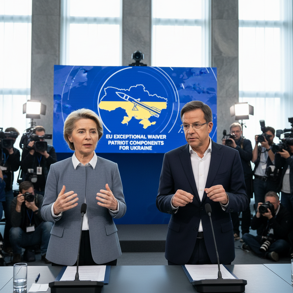 EU mahdollistaa Ukrainalle Patriot-järjestelmän osien hankinnan poikkeusluvalla