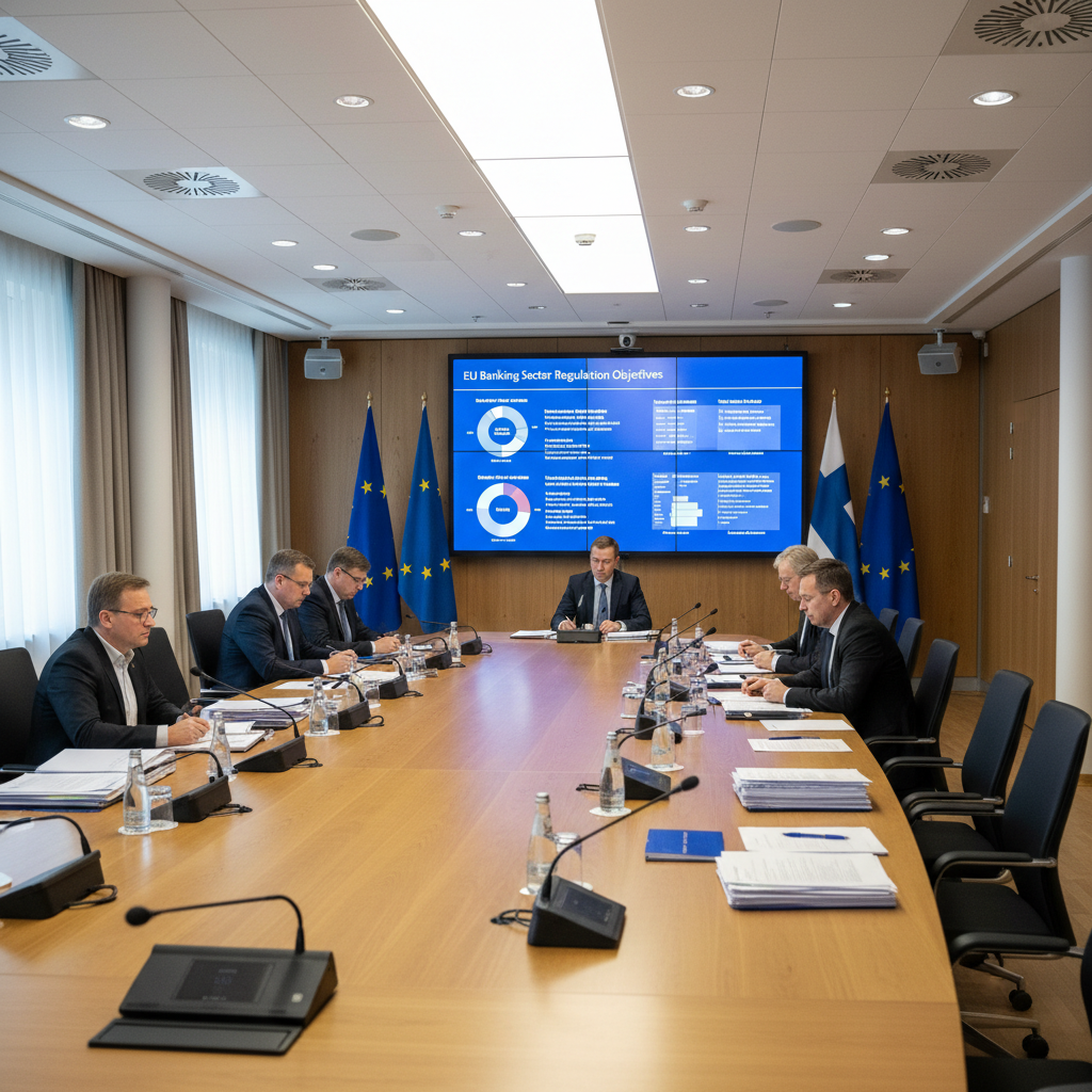 EU-ministerivaliokunta linjasi pankkisektorin sääntelytavoitteita