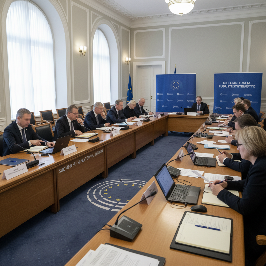 EU-ministerivaliokunta linjasi Ukrainan tukea ja puolustusyhteistyötä