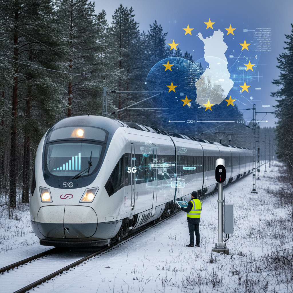 EU myönsi Suomelle poikkeusluvan kaupallisten verkkojen käyttöön rautateillä