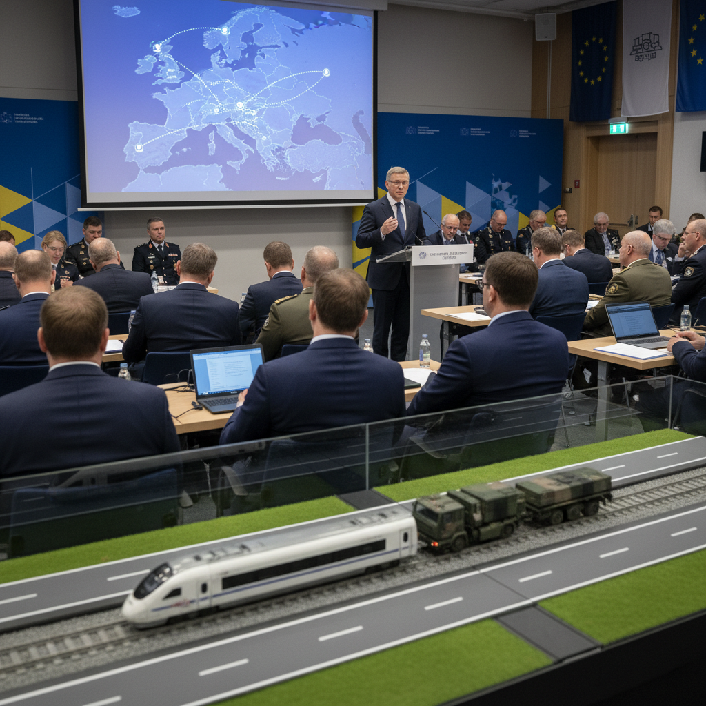 EU tavoittelee sujuvampia sotilaskuljetuksia jäsenmaiden välille