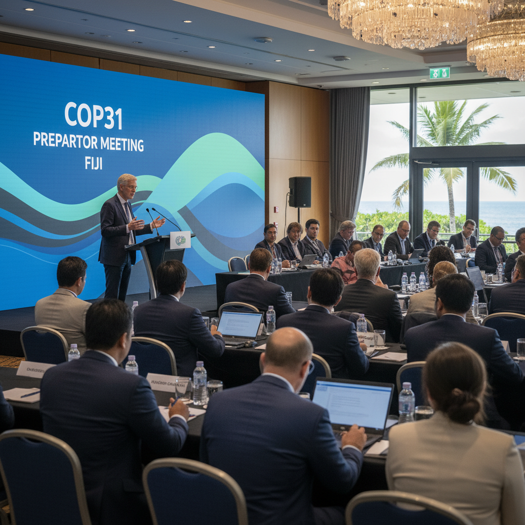 EU vaatii tiukempia ilmastotoimia COP31-valmistelukokouksessa Fijillä