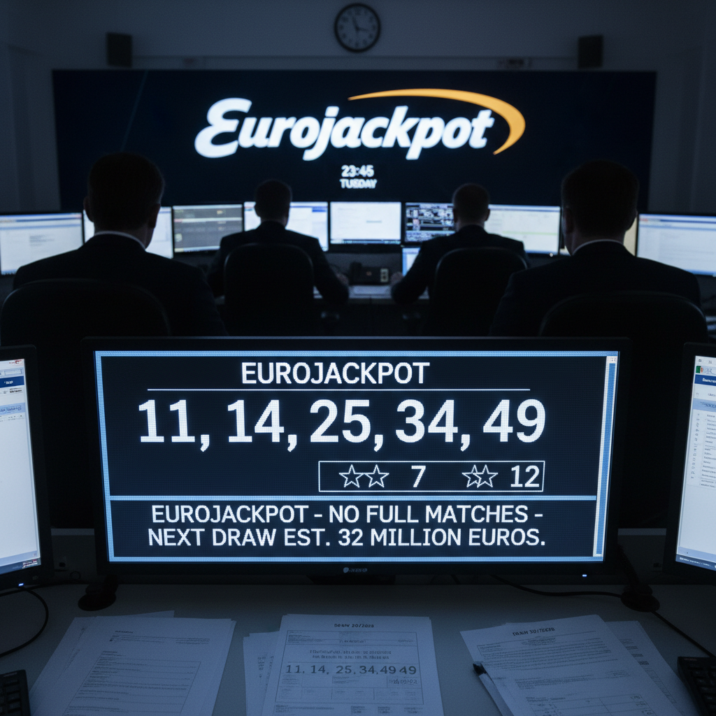 Eurojackpotin päävoitto kohoaa 32 miljoonaan euroon