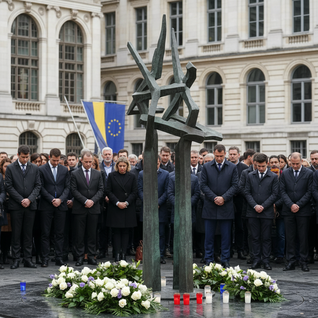 Euroopan komissio kunnioittaa romanien joukkotuhon uhrien muistoa