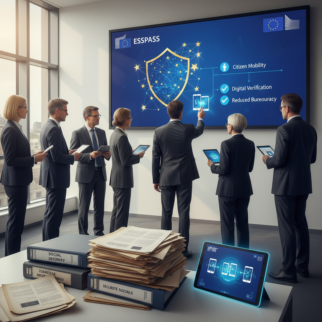 Euroopan komissio suunnittelee digitaalista sosiaaliturvapassia
