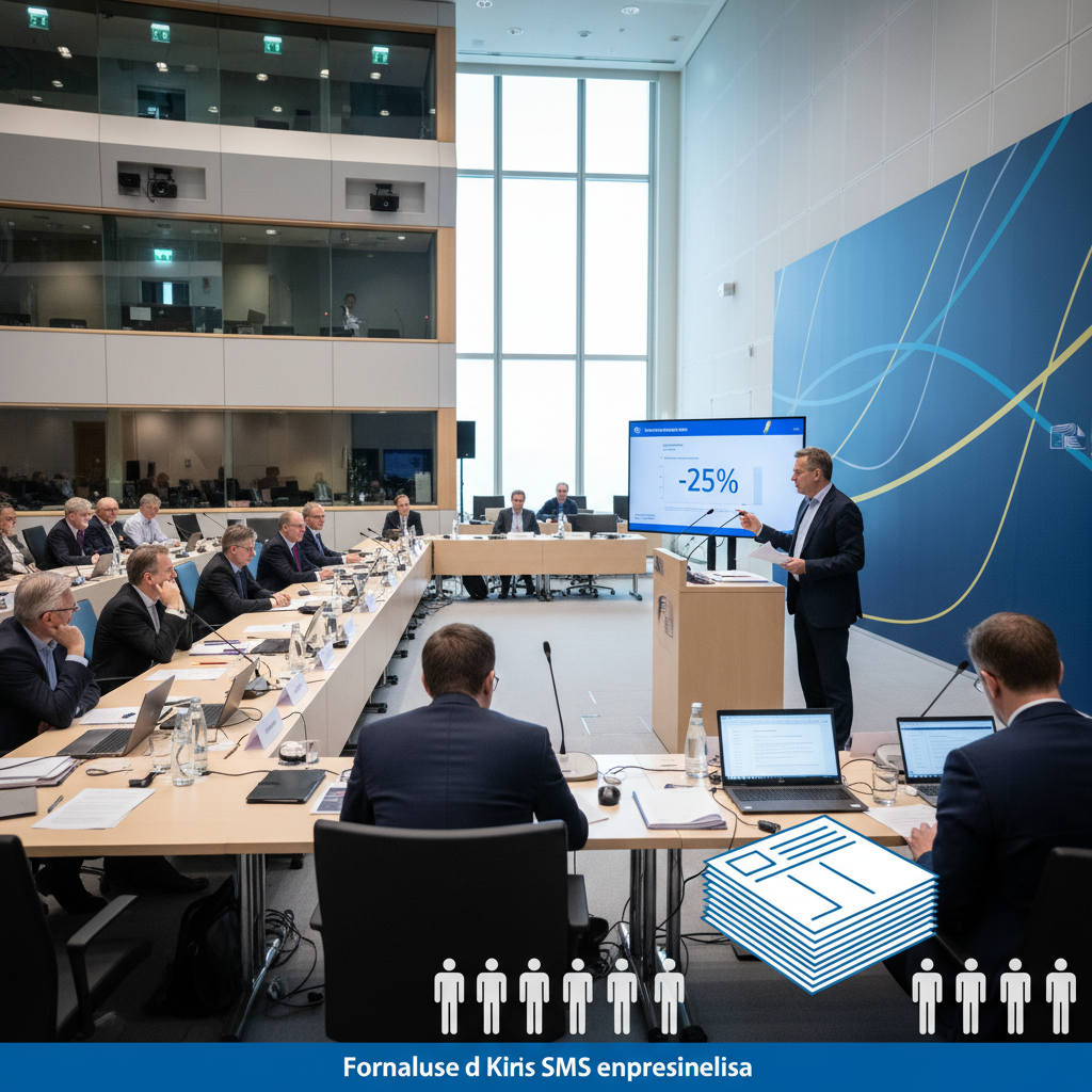Euroopan komissio tavoittelee raportointivelvoitteiden leikkaamista 25 prosentilla