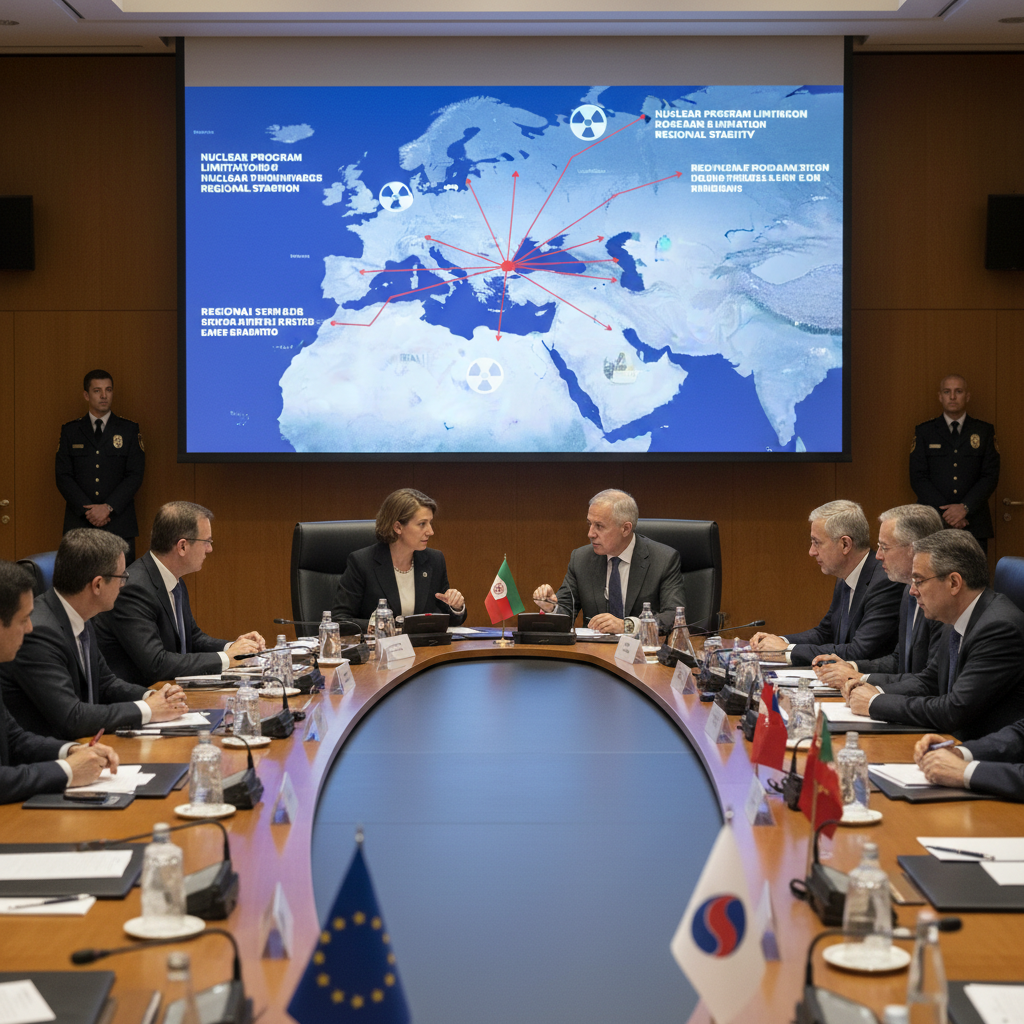 Euroopan unioni vaatii Iranilta tiukempaa otetta ydinohjelman rajoittamiseen