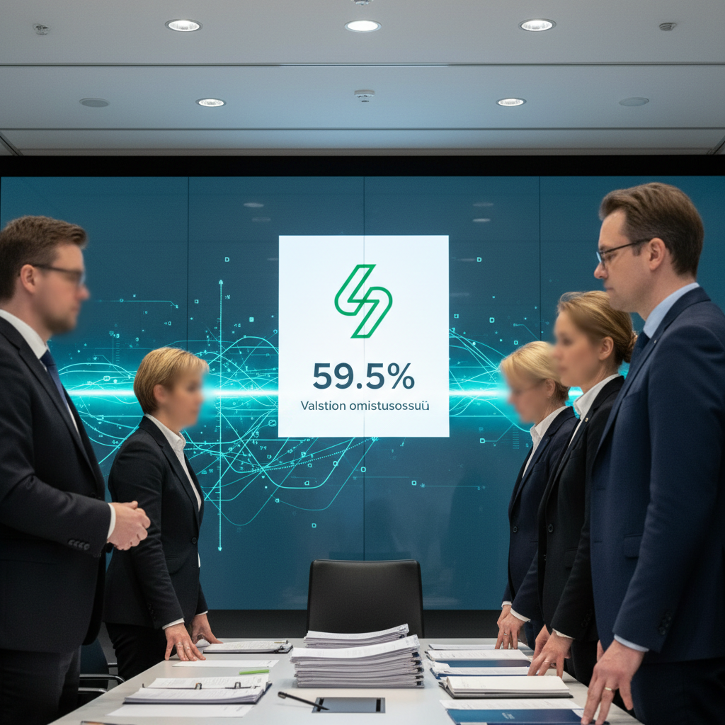Fingridin omistusjärjestelyt valmistuivat – valtion osuus lähes 60 prosenttia