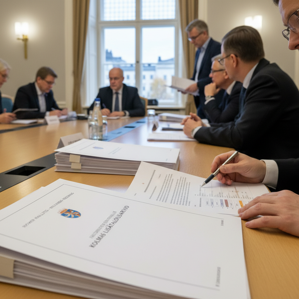 Hallitus antoi vuoden 2026 kolmannen lisätalousarvioesityksen