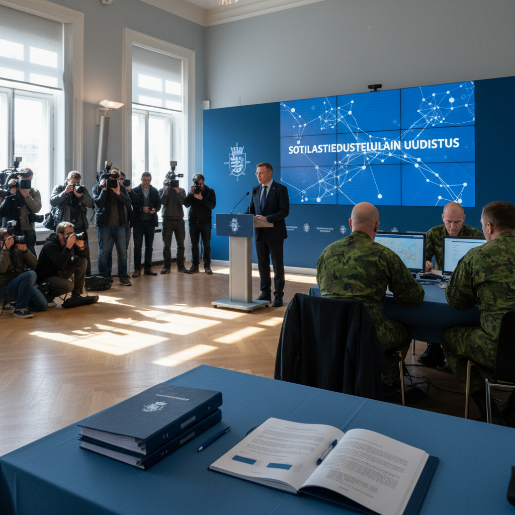 Hallitus esittää sotilastiedustelulain uudistamista ja uusia toimivaltuuksia