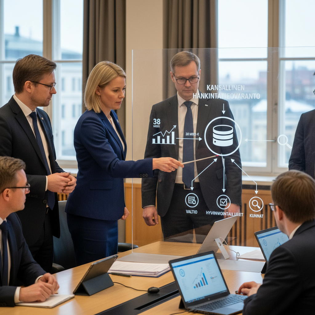 Hallitus esittää uutta tietovarantoa julkisille hankinnoille