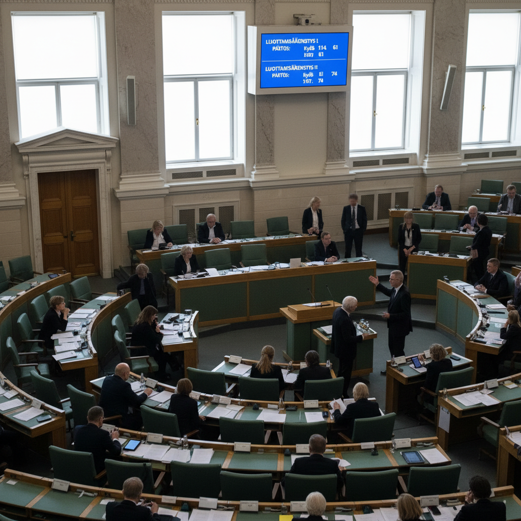 Hallitus ja Häkkänen saivat eduskunnan luottamuksen Lähi-idän politiikassa
