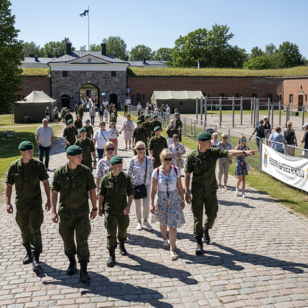 Haminan reserviupseerikurssi järjestää läheistenpäivät kesäkuussa