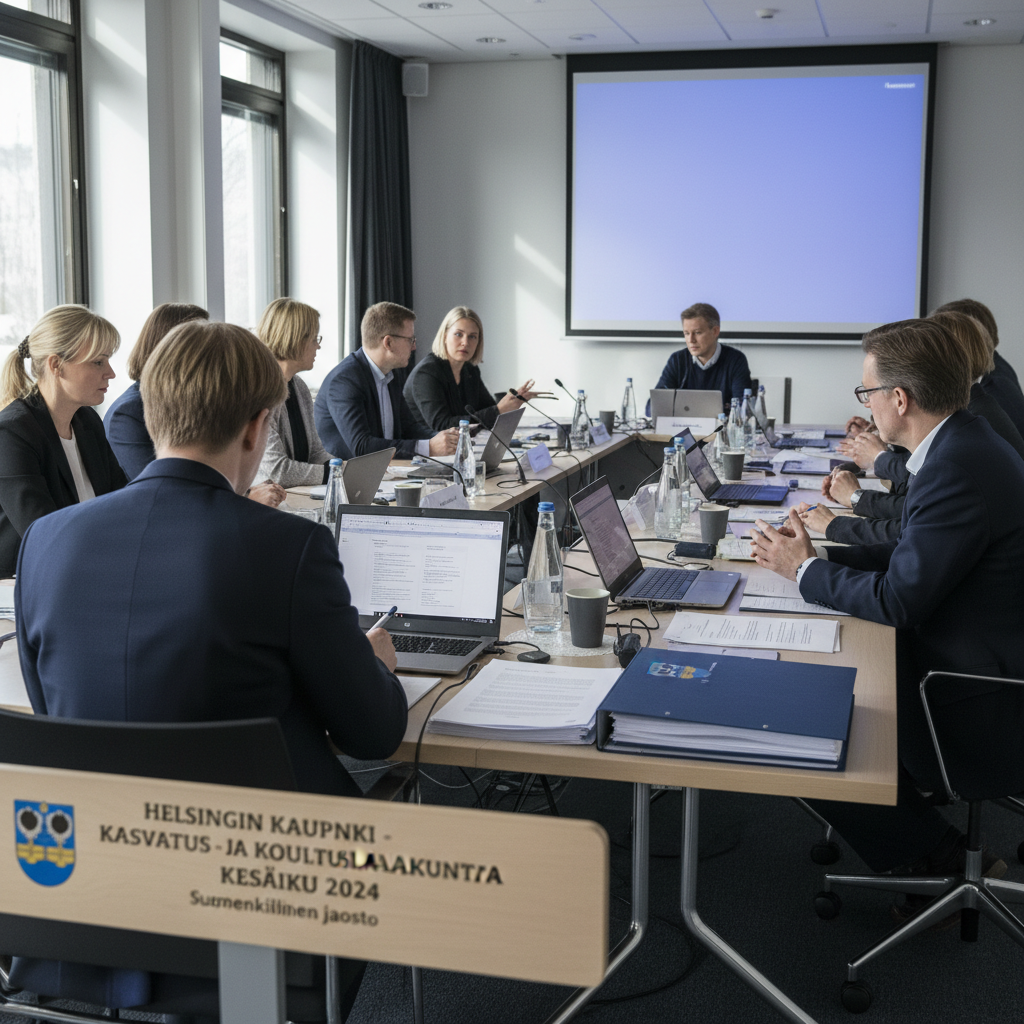 Helsingin kasvatus- ja koulutuslautakunnan jaosto teki päätöksiä kesäkuun kokouksessa