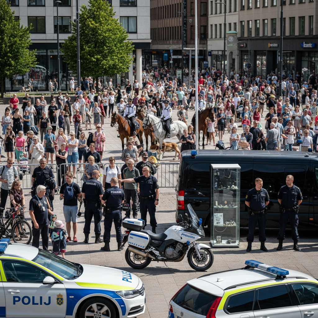 Helsingin poliisi juhlii 200-vuotista taivaltaan yleisötapahtumilla