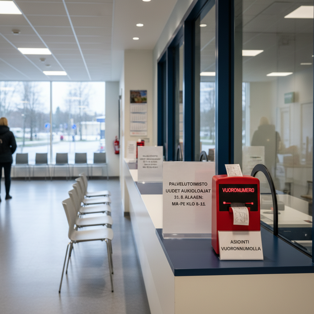 Hollolan sote-keskuksen palvelutoimiston aukioloajat muuttuvat