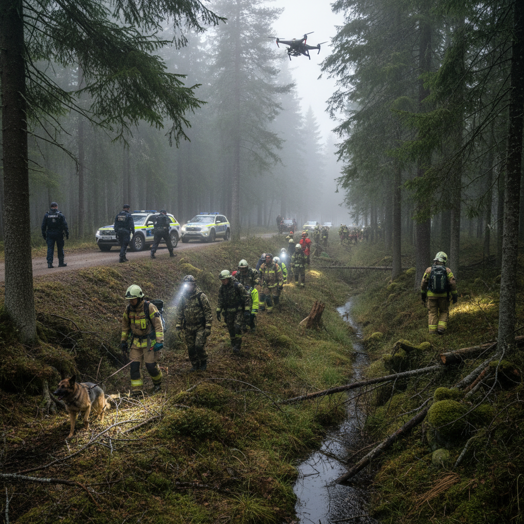 Iäkäs mies katosi Salossa – etsinnät jatkuvat edelleen