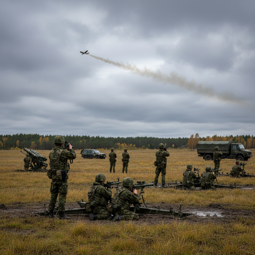Ilmamaalilentoja Parolannummella keskiviikkona ja torstaina