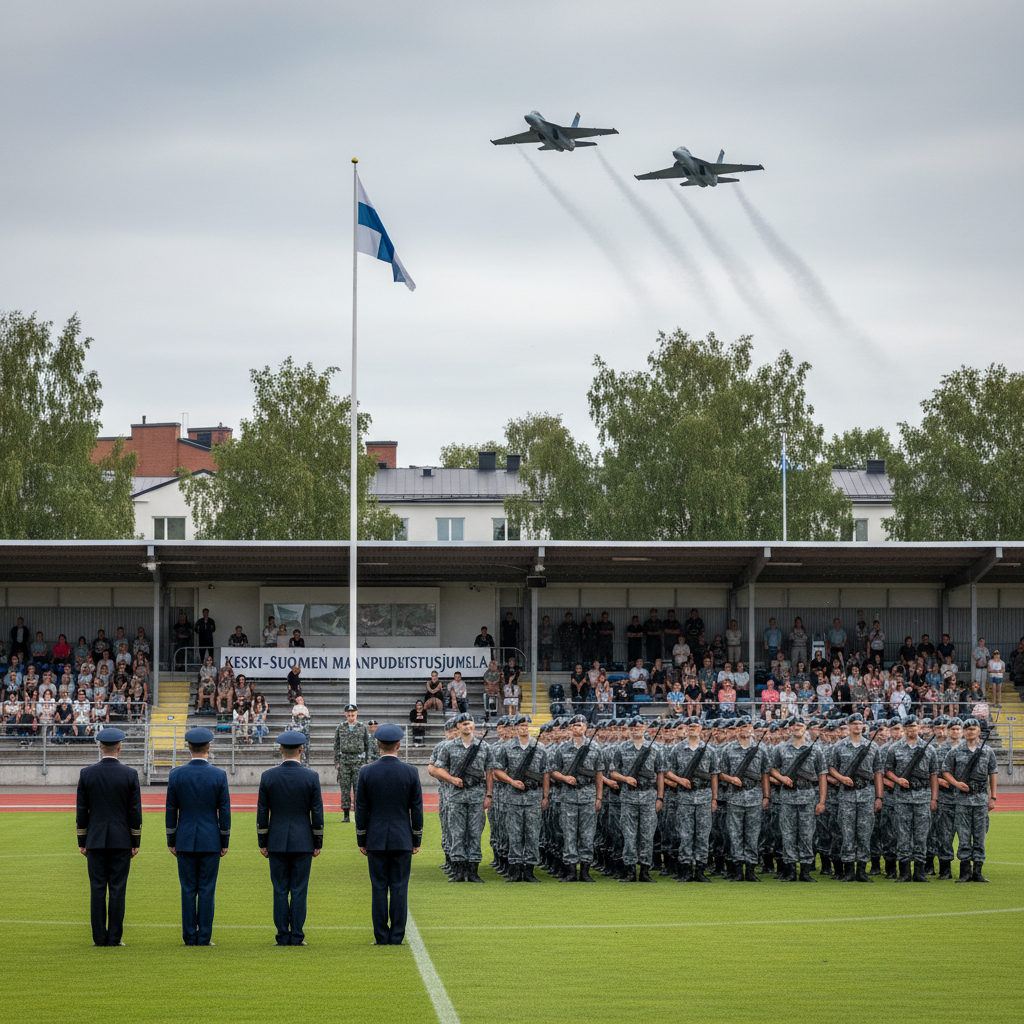 Ilmavoimat vannottaa valat Jyväskylässä, Nokialla ja Polvijärvellä elokuussa