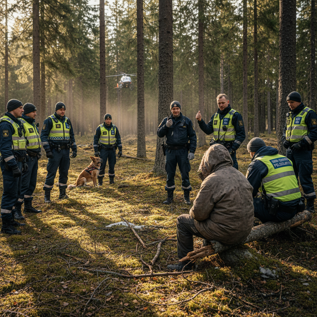 Jämsässä kadonnut henkilö on löytynyt