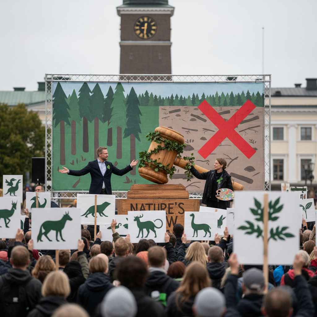 Järjestöt käynnistivät laajan kampanjan luonnon turvaamiseksi lailla