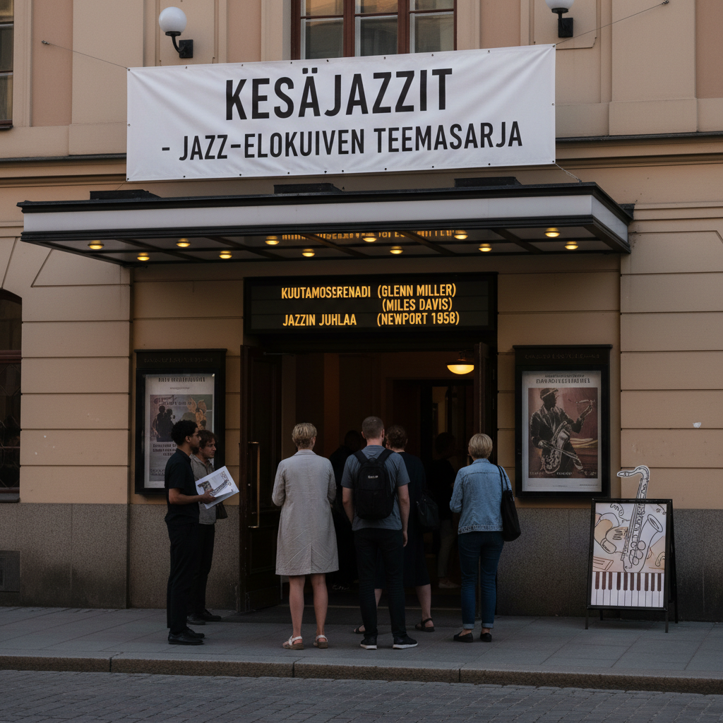 Jazz-elokuvien teemasarja saapuu Kino Reginaan heinäkuussa