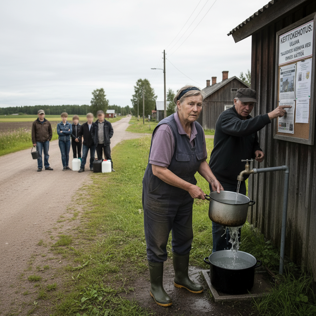 Juomaveden keittokehotus Kokkolan Yli-Ullavassa