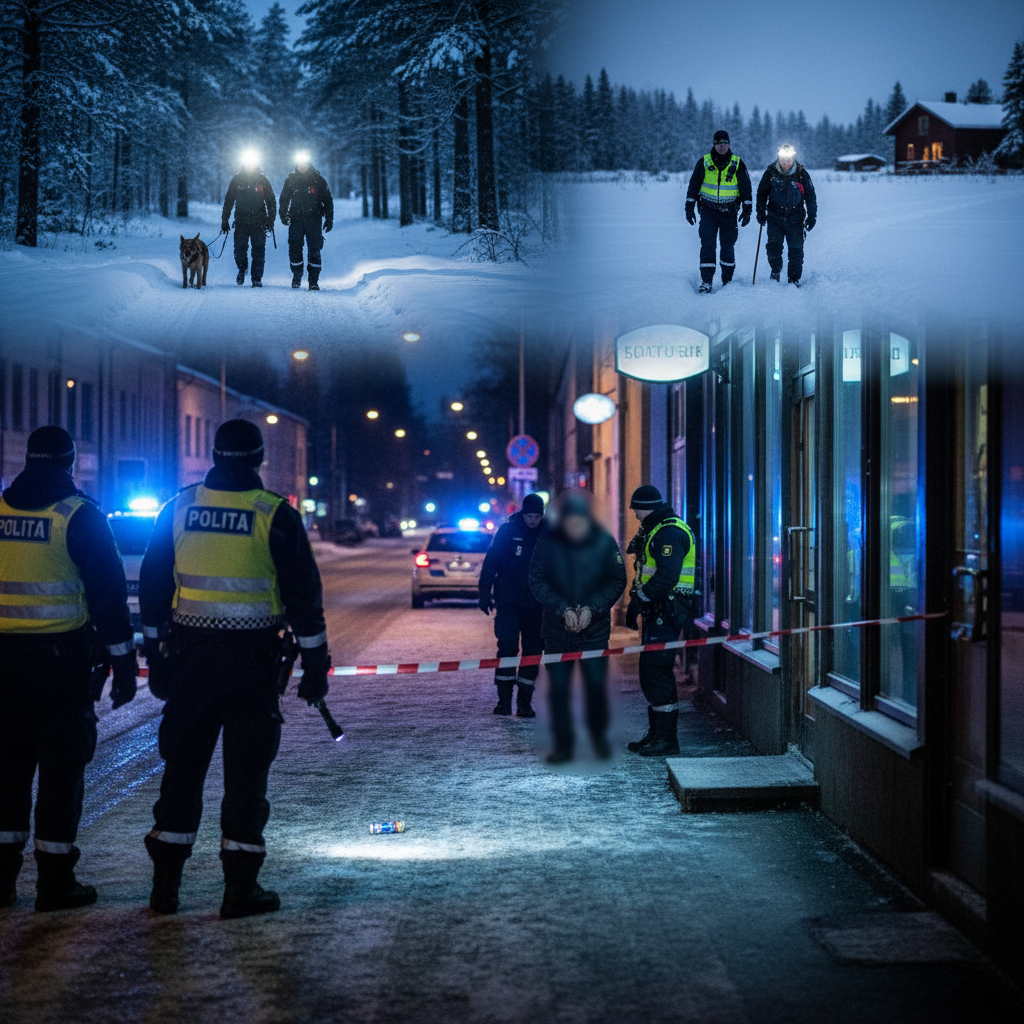 Kadonnut vanhus löytyi ja väkivaltarikos työllisti Oulun poliisia yöllä
