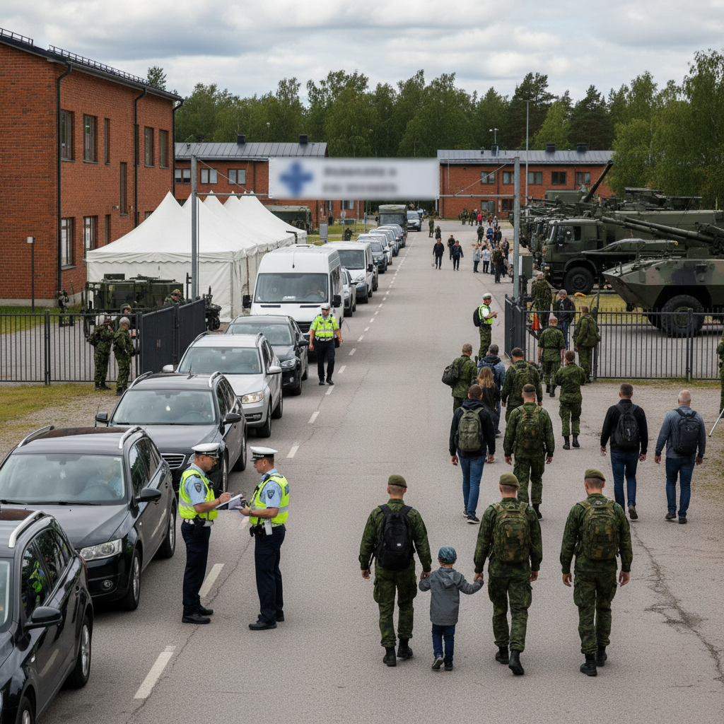 Kajaanin varuskunta varautuu viikonlopun vierailijaruuhkaan