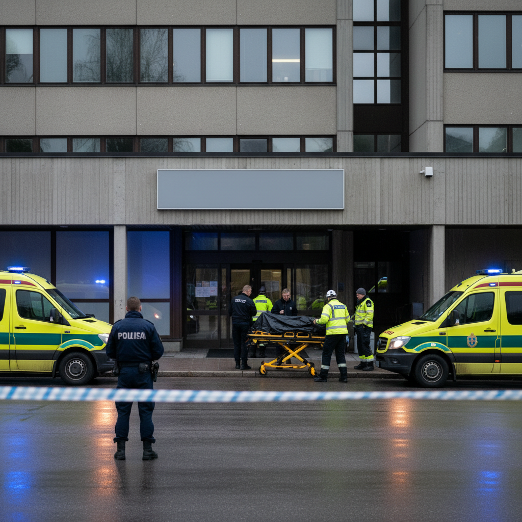 Kaksi ihmistä kuollut Oulun poliisilaitoksen tiloissa viikonloppuna