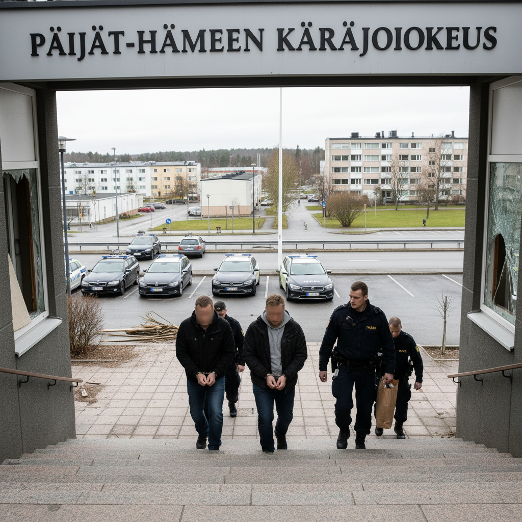 Kaksi miestä vangittu epäiltynä lähisuhdeväkivallasta Lahdessa