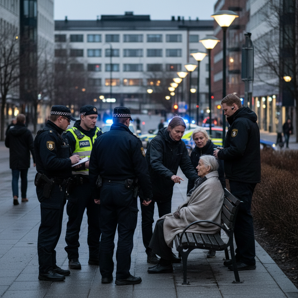 Kampissa kadonnut nainen löytyi sivullisen havainnon avulla
