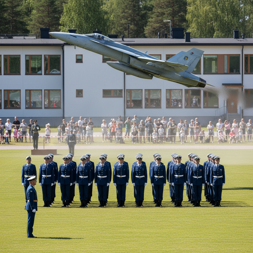 Karjalan lennoston sotilasvala ja ylilento tuovat yleisötapahtuman Polvijärvelle elokuussa 2026