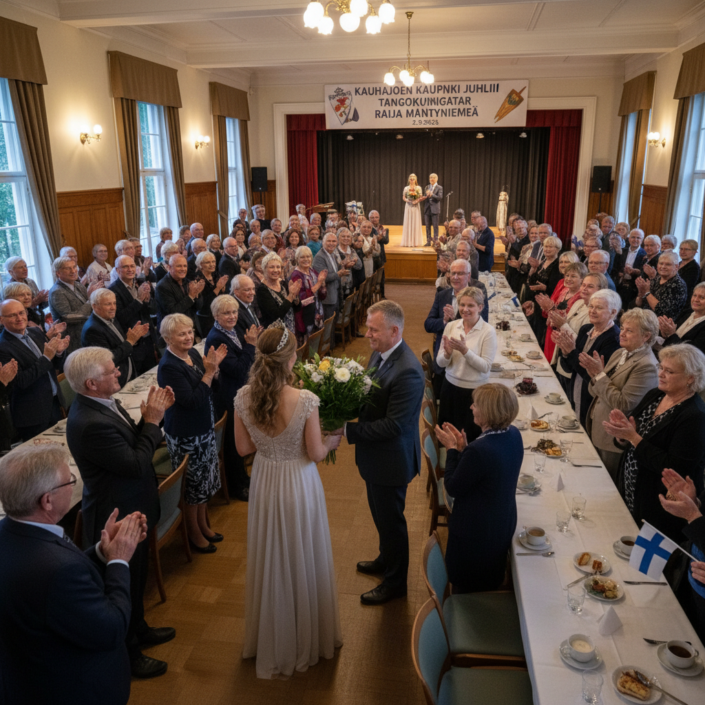 Kauhajoen kaupunki järjestää juhlatilaisuuden tangokuningatar Raija Mäntyniemelle