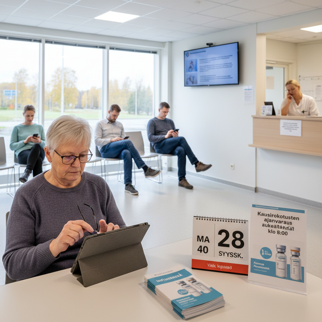 Kausirokotusten ajanvaraus alkaa Itä-Uudellamaalla syyskuun lopussa
