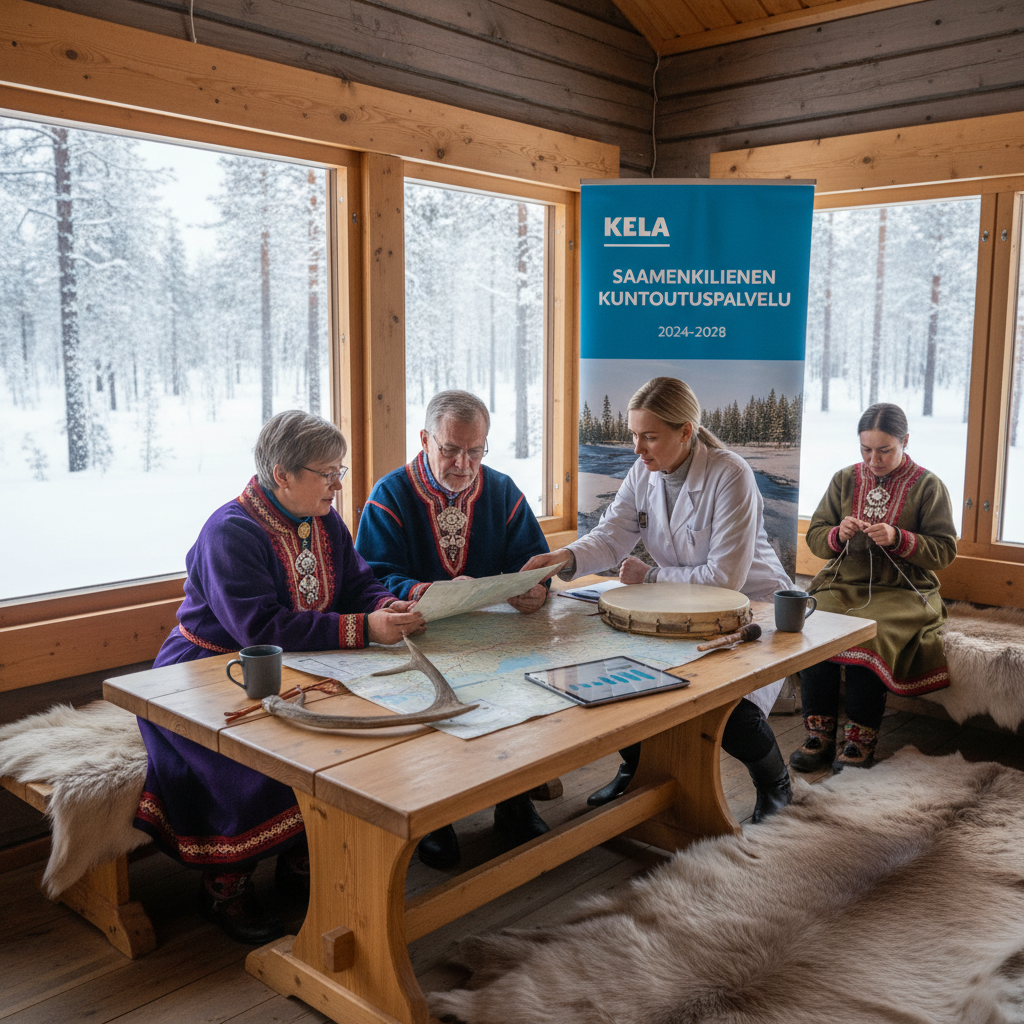 Kela jatkaa saamenkielisen kuntoutuspalvelun toteutusta vuoden 2028 alkuun
