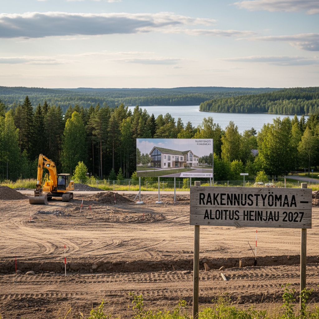 Keski-Suomen hyvinvointialue suunnittelee nuorisokotia Kinkomaalle