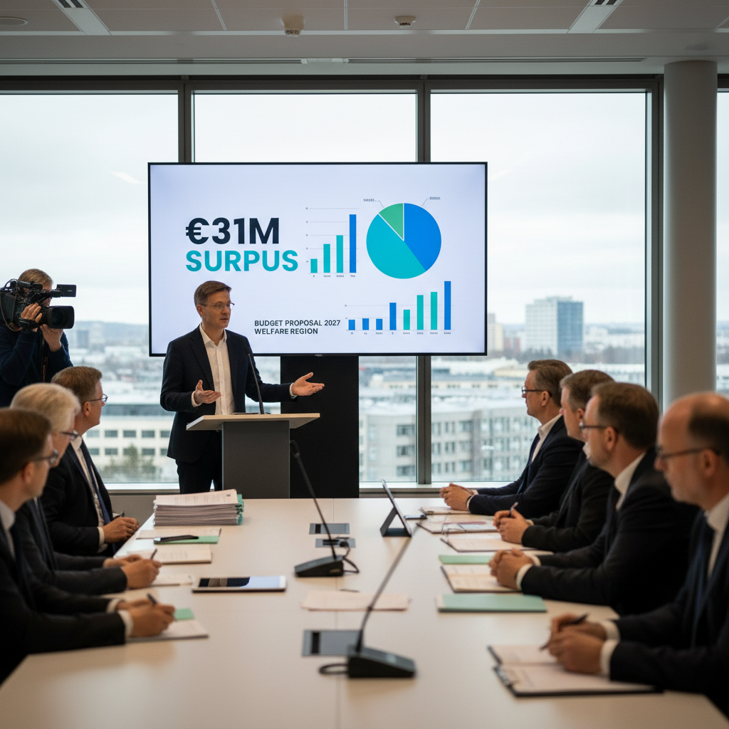 Keski-Suomen hyvinvointialue tavoittelee 31 miljoonan euron ylijäämää vuonna 2027